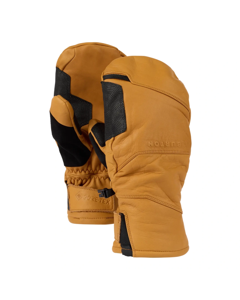 Manusi Snowboard BURTON - [ak] Clutch GORE-TEX Leather Mittens Honey